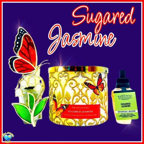 BBW ๐ท Sugared Jasmine ๐ท3 pc gift set - Picture 1 of 3